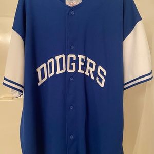 LA Dodgers Button-Up Jersey